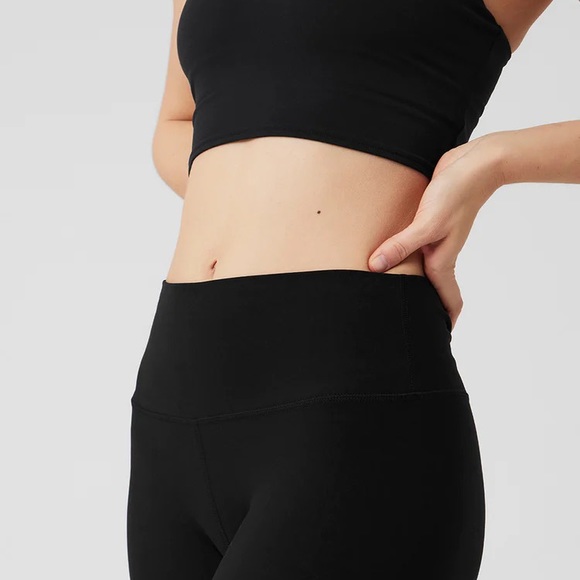 NWT Alosoft High Waist 7/8 Highlight legging/XS/ black - Picture 4 of 8